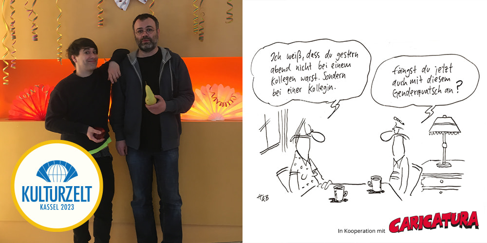 Tickets HAUCK & BAUER (D), Cartoon Lesung in Kassel